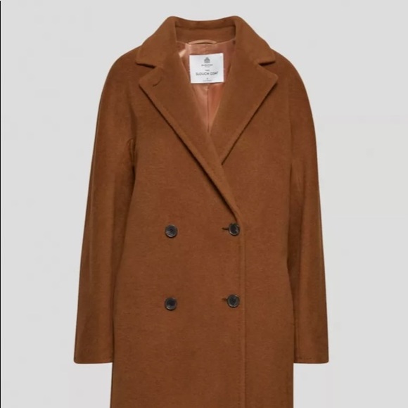 Aritzia Jackets & Coats Aritzia Babaton The Slouch Wool Coat Poshmark